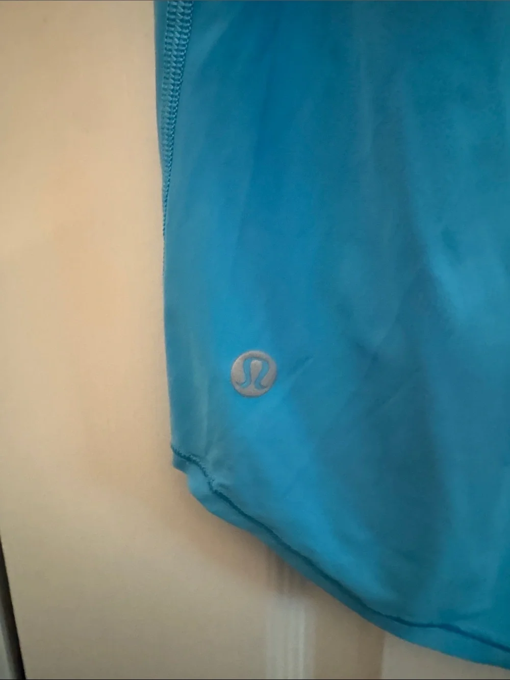 EUC Lululemon Pleated Sculpt Tank Top Kayak Blue
